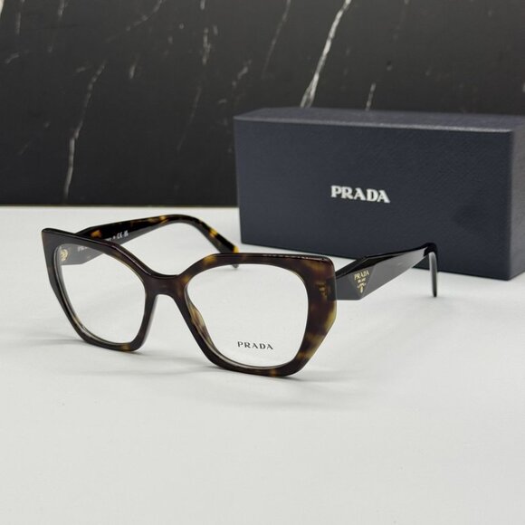 NEW PRADA PR18WV 2AU1O1 WOMEN EYEGLASSES PRV 18W 2AU1O1 PRADA PR 18WV 2AU1O1 - Picture 2 of 12